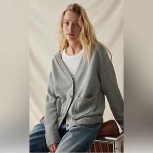 Richer or Poorer  The Alexa Lightweight Cardigan, size M